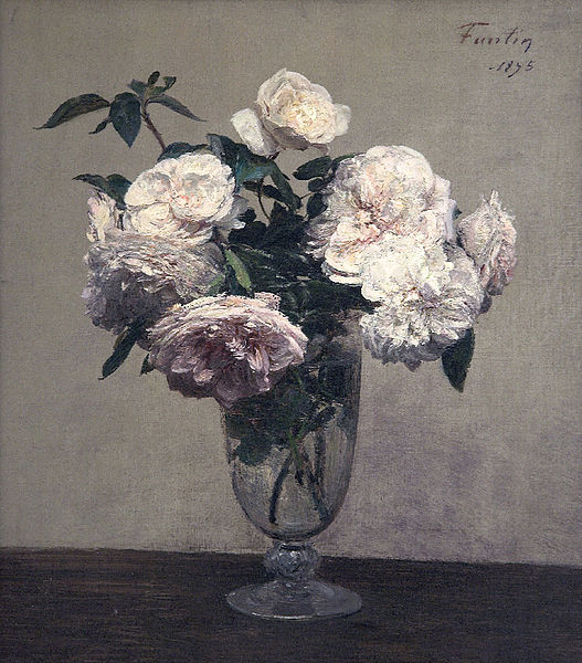 Vase des roses